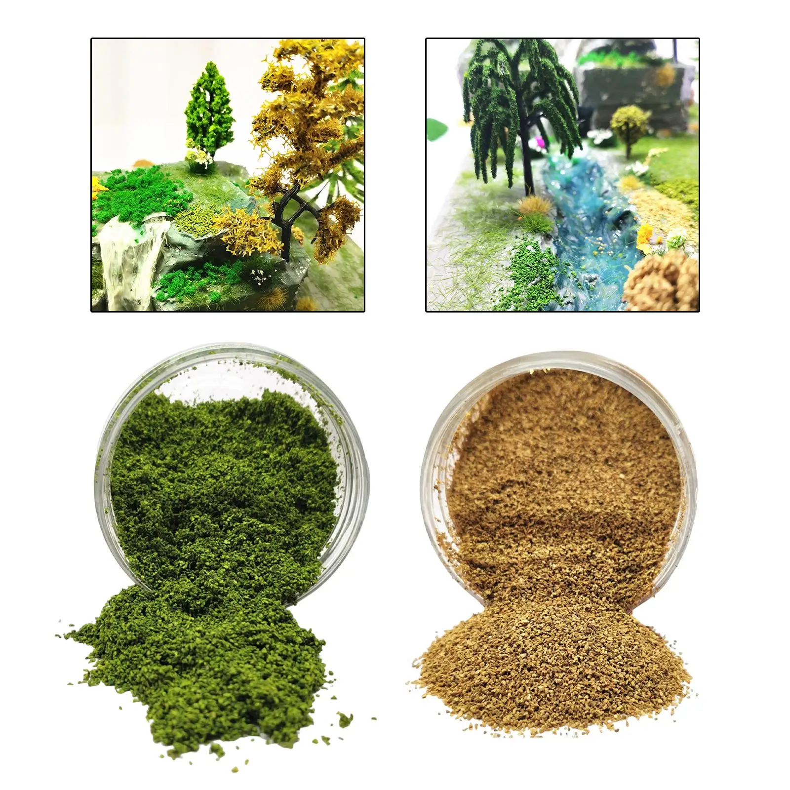 Micro Landscape Accs Tiny Architecture Model Kit Simulation Grass Debris DIY Materials for Sand Table Building Scenery