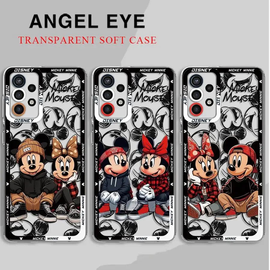 Disney Mickey Mouse phone Case for Samsung A03s A03 Core A04e A05s A06 A10s A20s A21s A30 A31 A50s A51 A71 4G A72 4G 5G A73 5G