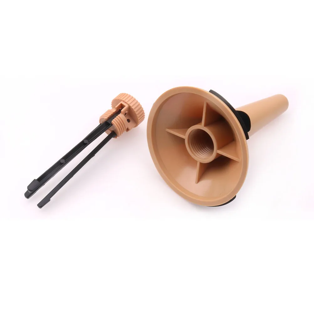 

Multifunctional Trumpet Stand Yellow Felt 3 Leg Base Tripod Design Detachable Bracket Rotating Screw Wind Instrument