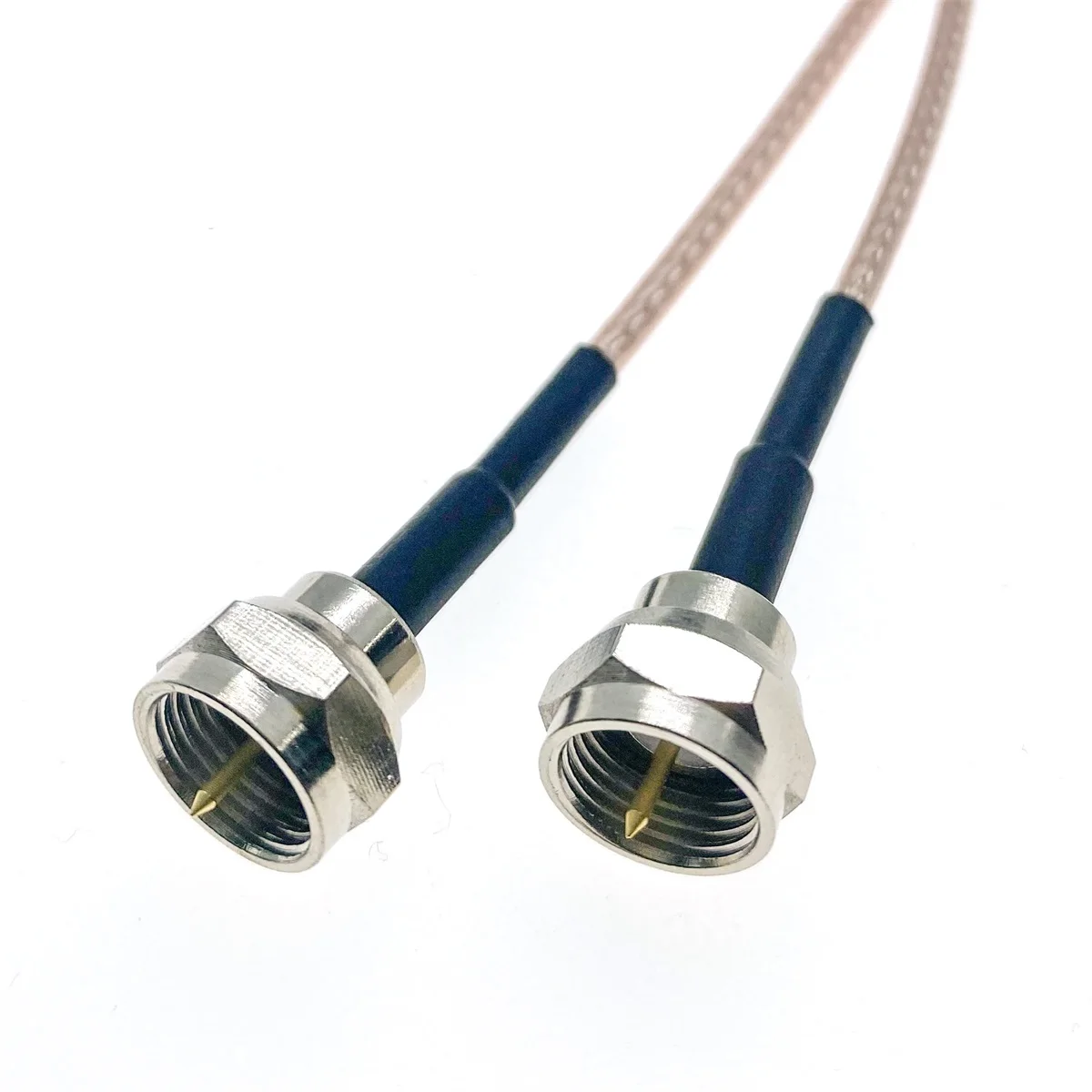 Cabo F MACHO PARA F conector macho coaxial 75 ohm Cabo RG179