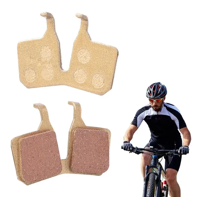 Bikes Brake Pads Sturdy Resin Brake Pads Bikes Brake Pads Low Noise Ebike Brake Pads For Mountain Biking Enthusiasts