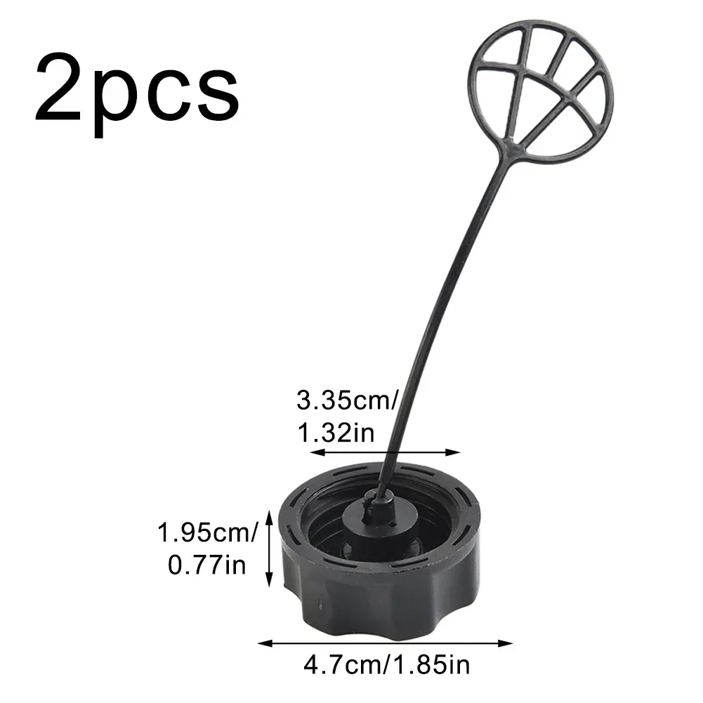 2pcs Multi-Fuel Petrol Tank Cap Trimmer Brush Cutter Accessories For-Fuxtec Rotfuchs Garden Trimmer Parts