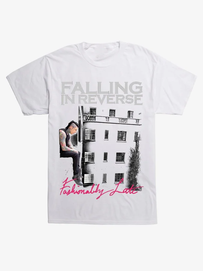 Falling in Reverse Band For Fans Cotton White All Size Men Women Shirt