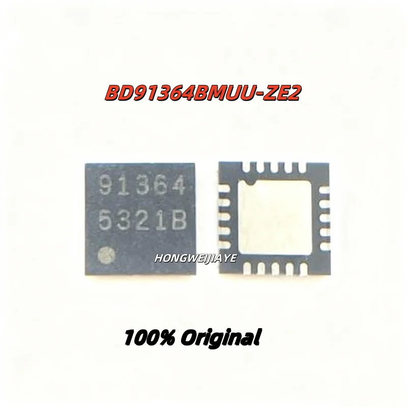 

5PCS 100% New BD91364BMUU-ZE2 91364 VQFN-20 Brand New Original Chips ic
