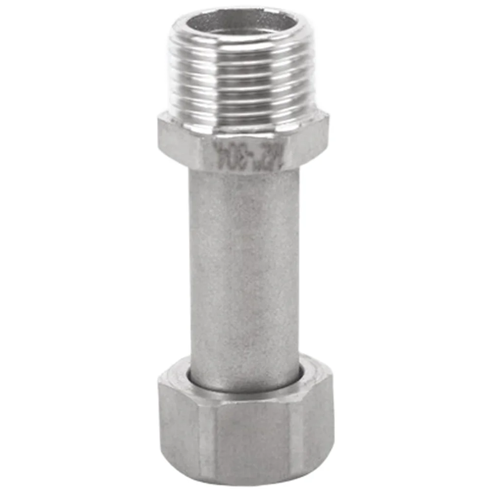 

304 Stainless Steel Thickened 4 6 Inch Double Inner Wire Flexible Joint Pipe Hardware Tool Water Pipe Connector Fitting
