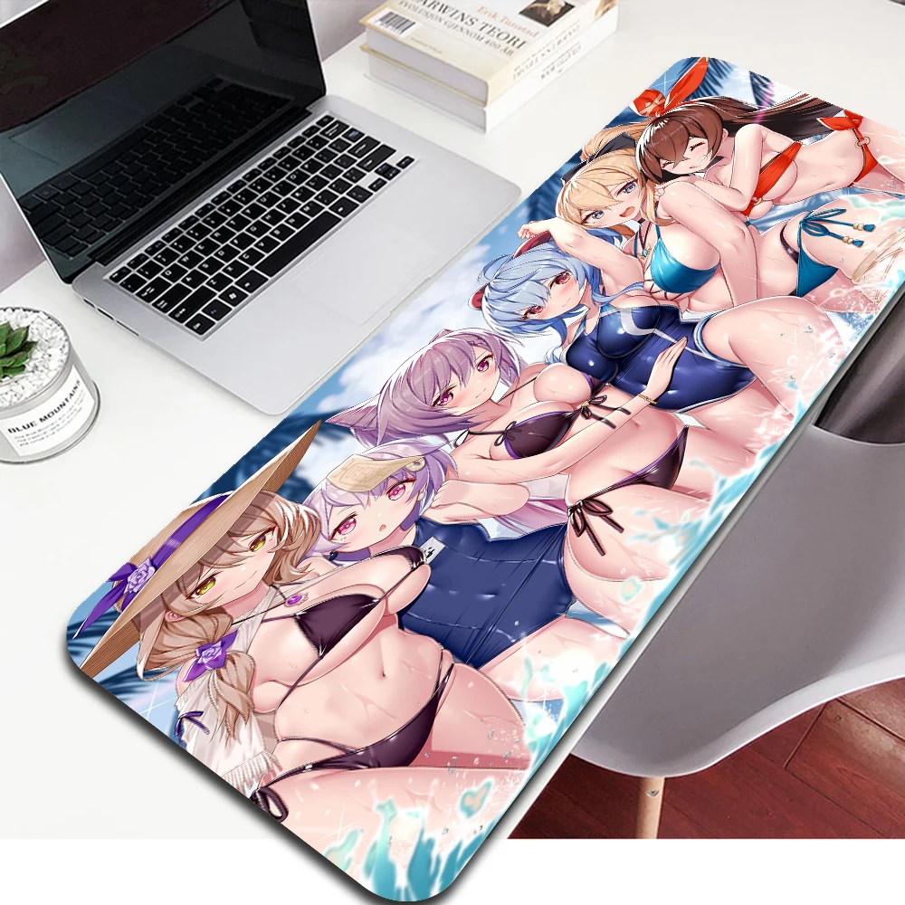 

Hot Nekopara Sexy Hololive Girl Large Mouse Pad XXL PC Gamer Laptop Mini Computer Keyboards Pad Carpet Anime Mouse Pad Desk Mat