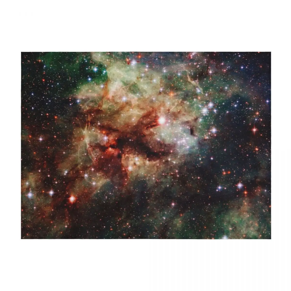 

The Tarantula Nebula Throw Blanket Shaggy Blankets For Sofas decorative for sofa Blankets