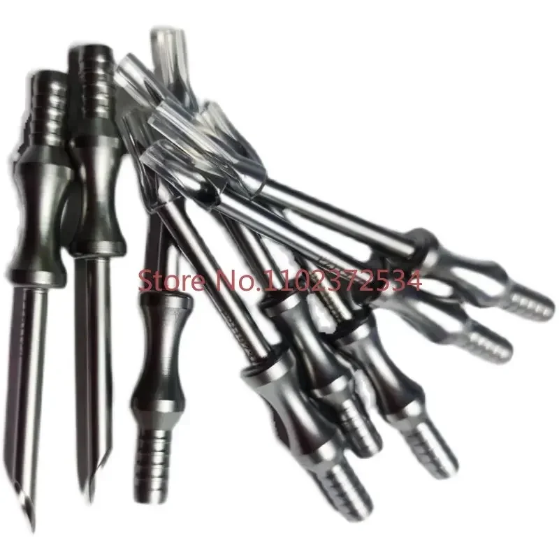 10 pieces Metal needle puncture needle water inlet needle dilation tube