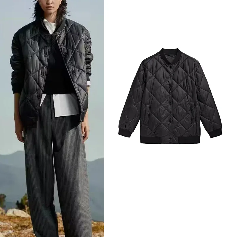 

Cloud Warmth Pilot Jaet женское повседневное хлопковое пальто Jaet MD осень-зима новый Sle длинный све воротник-стойка обычной длины