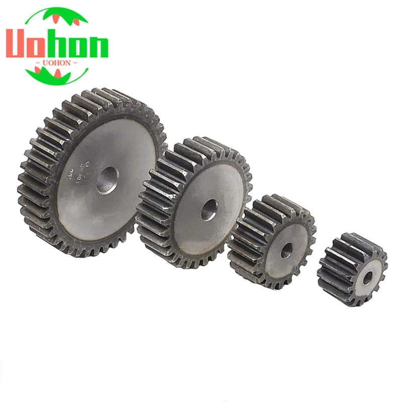 

3 Mold Spur Gear 10 Teeth To 100 Teeth Spot Factory Direct Sale 45# Steel Tooth Surface Quenched Spur Gear