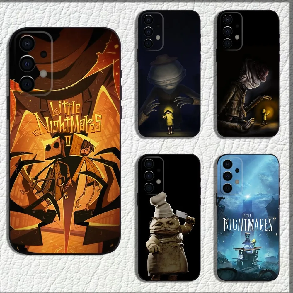 Game L-Little N-Nightmares Phone Case For Samsung Galaxy A13,A21s,A22,A31,A32,A52,A53,A71,A80,A91 Soft Black Shell