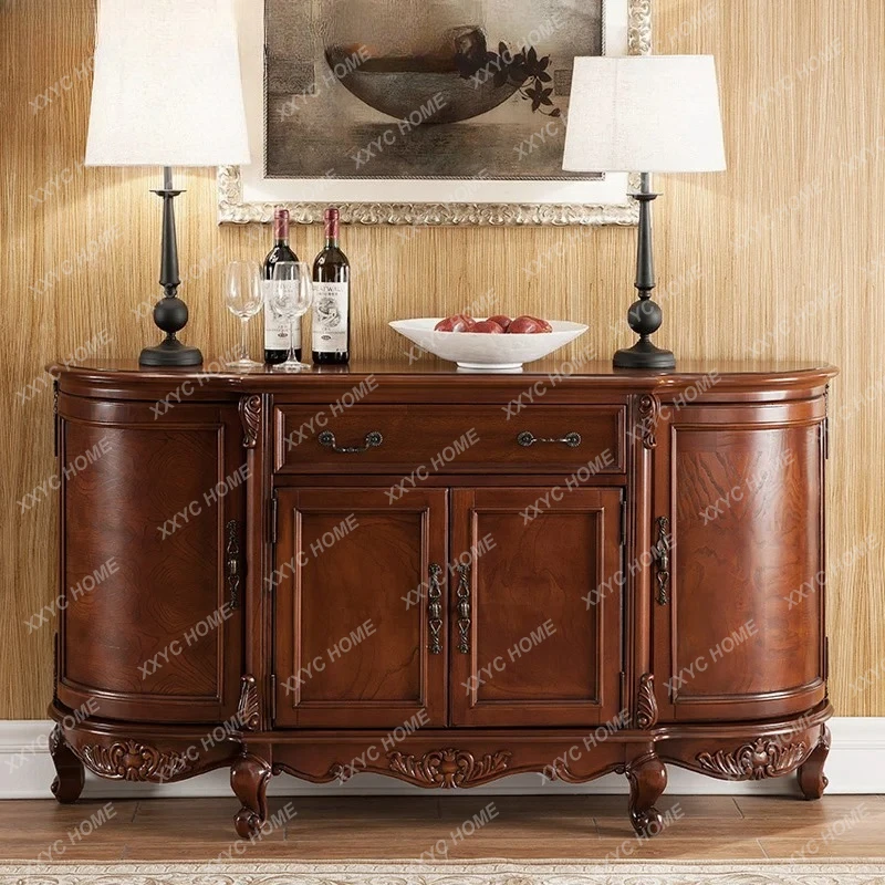 

side cabinet, tea cabinet, solid wood wine cabinet, living room storage entrance cabinet