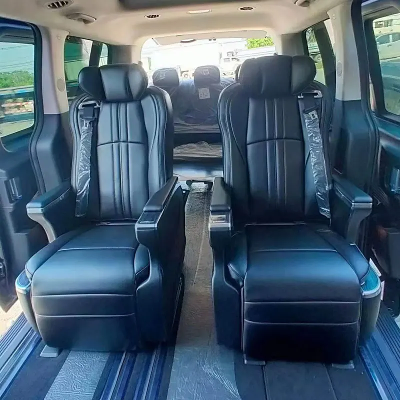 

Luxury Electric Luxury Massage Chair Leather Modified Aviation Seat Functions for Mercedes Vito V-Class W447 Hiace