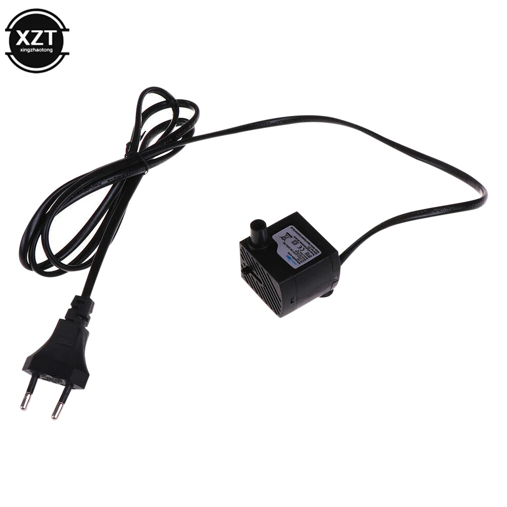 1.1M AC 220V 2W Water Pump Fish Tank Filter Submersible Pump Ultra quiet Aquarium Fountain Air Fish Pond Tank EU plug