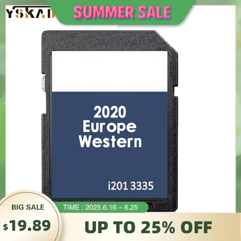

for Skoda Amundsen Navi SD Card Newest 2020 West Europe RNS 310 SD Card Map Germany France