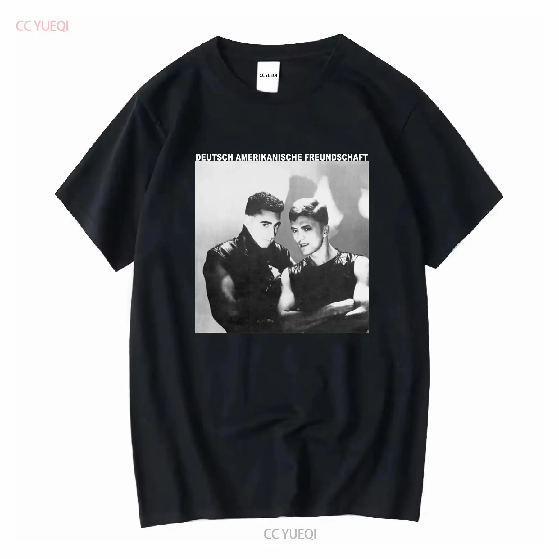 DAF Deutsch Amerikanische Freundschaft T-Shirt Größe XXL EBM Nitzer Ebb Front 242 lange oder kurze Ärmel Vintage Washed Casual