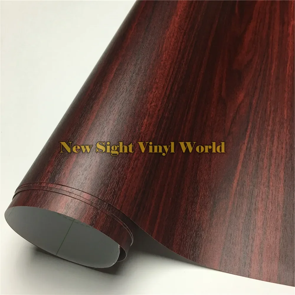 Ebony Wood Self Adhesive Vinyl Film Wood Sticker For Floor Furniture Car Interier Size:1.24X50m/Roll(4ft X 165ft)