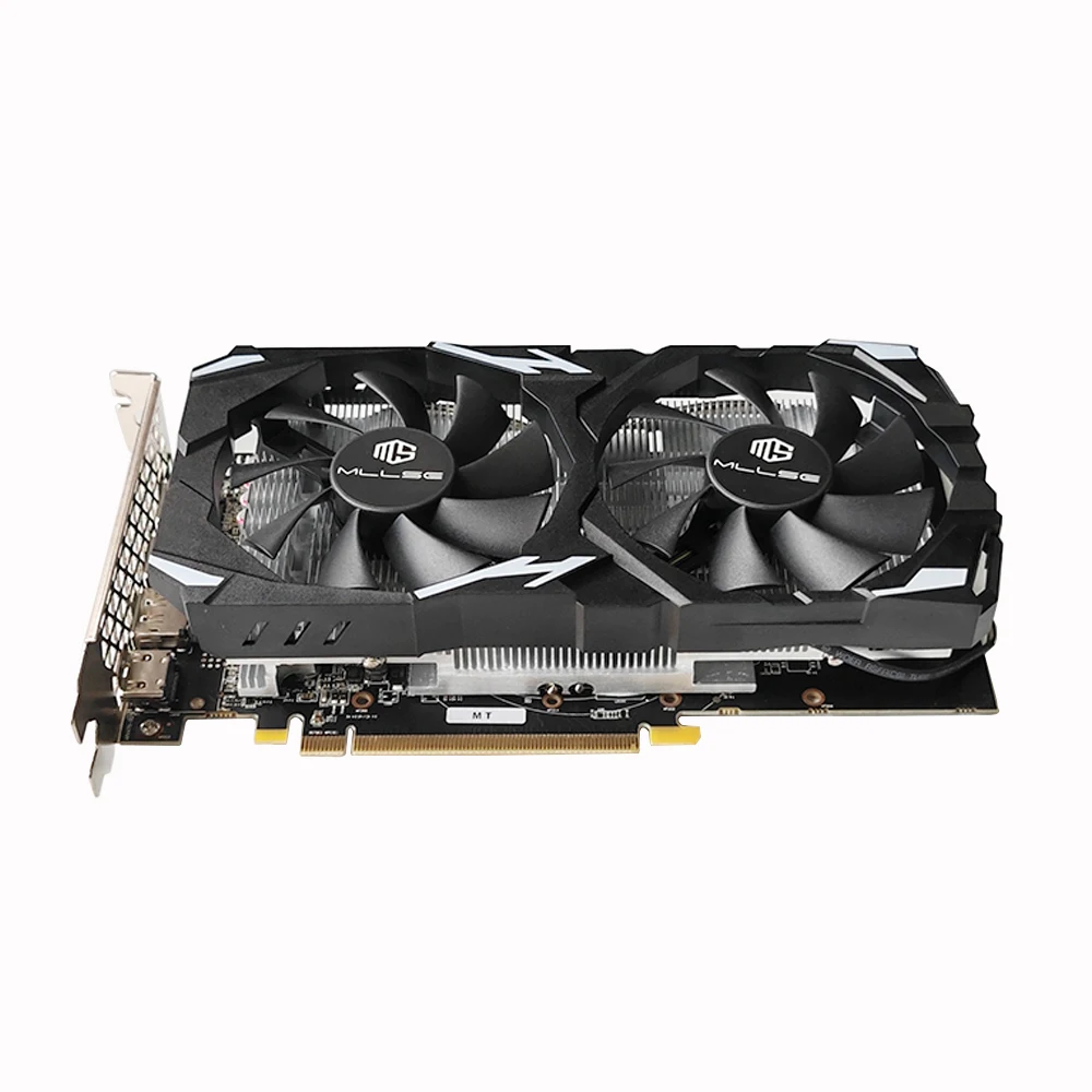 MLLSE Graphics Card AMD RX 580 8GB Placa De Video Gaming GDDR5 256Bit 6Pin PCI-E 3.0 ×16 Radeon GPU Computer Game Placa De Video