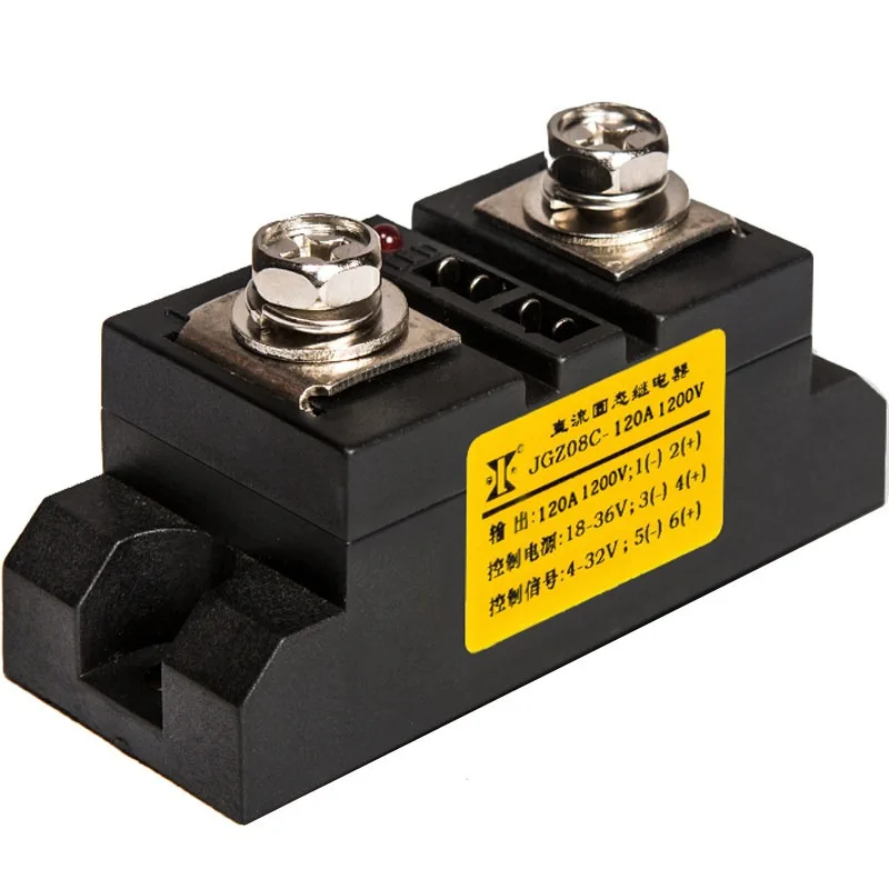 Твердотельное реле Xianli Brand Xingling Electronics JGZ08C 120A-1000A 1200V DC, коммутационного типа