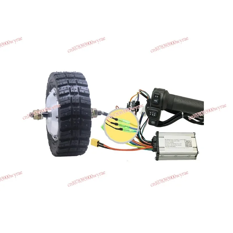 8-Inch Toothed Dc Brushless Wheel Motor Low Speed and High Torque