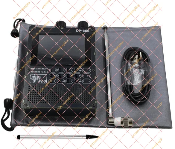 TEF6686 DSP Radio High Sensitivity Full Band FM/LW/MW/SW/OIRT Shortwave Portable Receiver ESP32