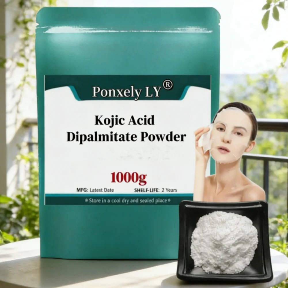 99% Pure Kojic Acid Dipalmitate Powder Cosmetic Grade Skin Whitening Raw Material