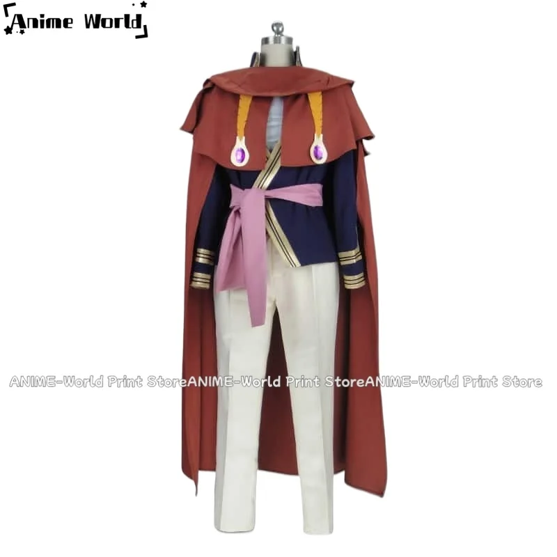 

《Custom Size》Unisex Anime Clover Fuegoleon Vermilion Cosplay Costume Any Size Clothes Suit Halloween Custom Made