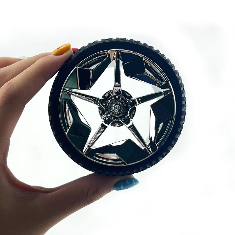 New GULY CADA Model Building Brick Accessories Plating Hub For Lego Scale 1:8 Vehicle DIY Toy 42083 42056 42115 Hub Wheel