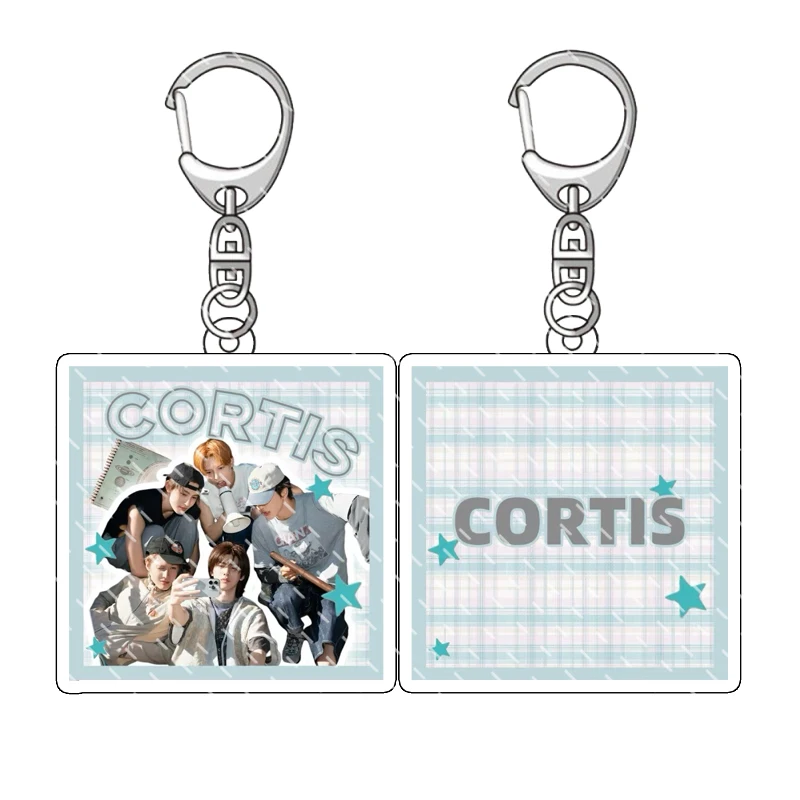 حار مزيج Kpop كورتيس مفتاح سلسلة الاكريليك شخصية الدائمة العلامة التجارية دعوى الغوغاء هالوين عيد الميلاد هدية عيد ميلاد للأطفال #2