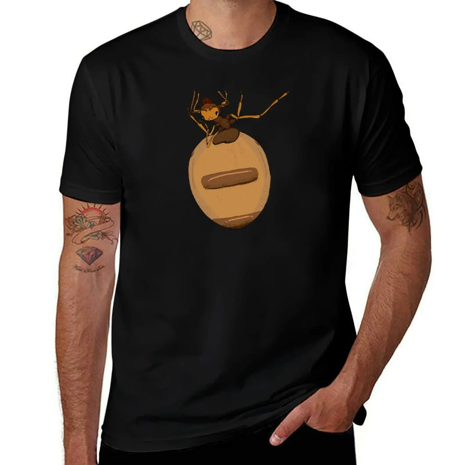 Honeypot Ant (Myrmecocystus mimicus) T-Shirt Sweat Absorbing Sports Tee Shirt T-Shirt