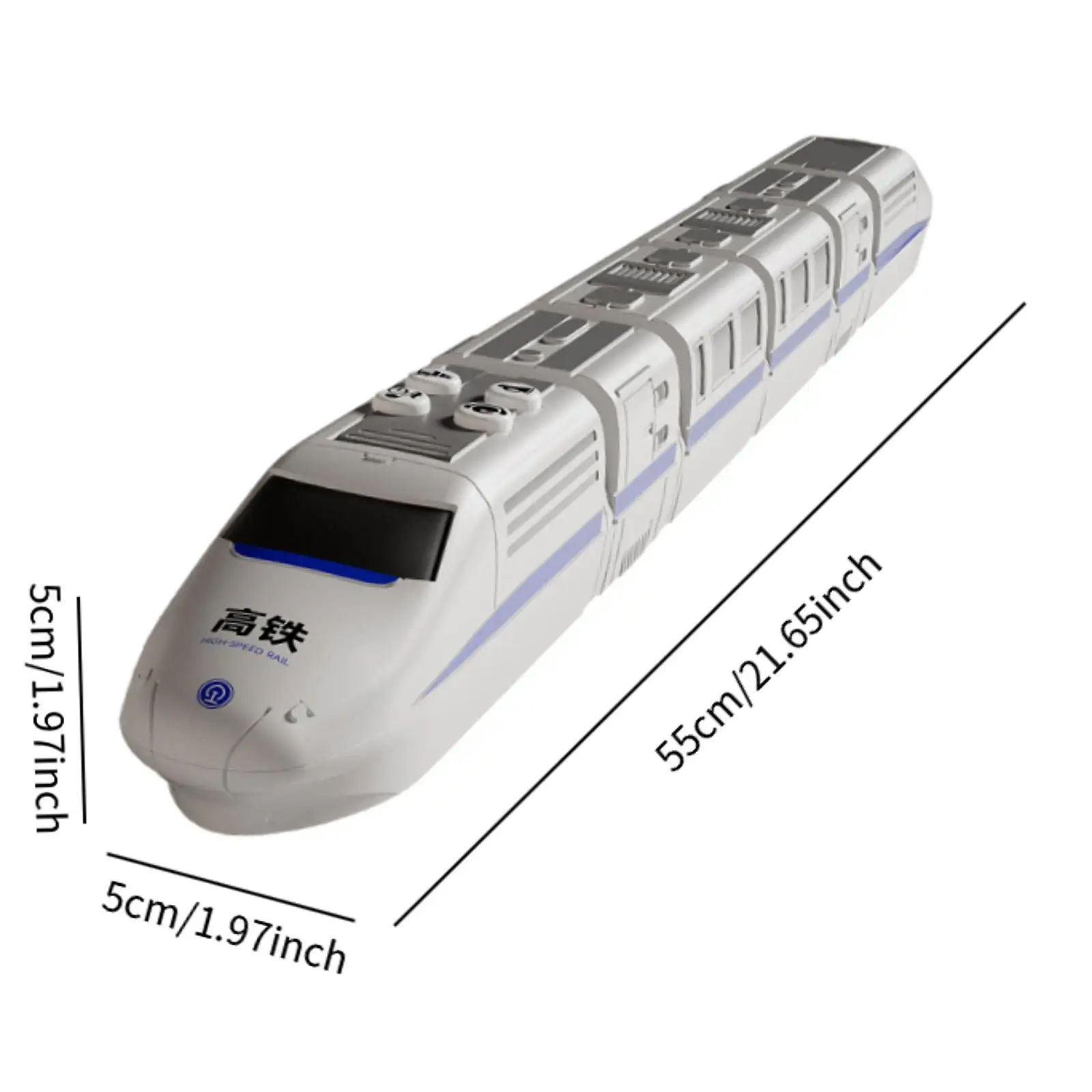 รถรางความเร็วสูงของเล่นรถด่วนรถไฟอิเล็กทรอนิกส์ชุดรถสําหรับเด็กของขวัญเด็ก