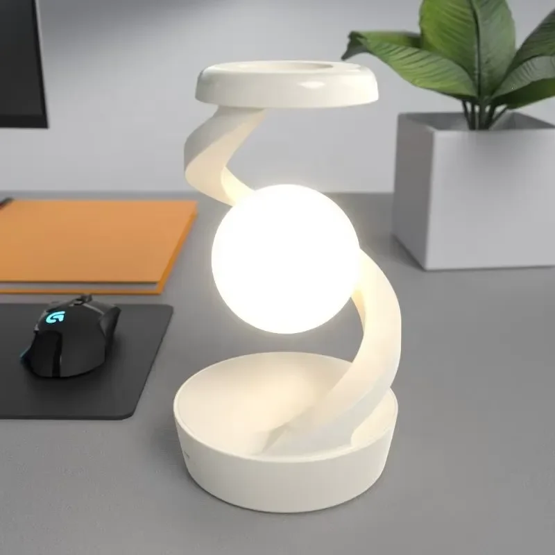 Swire Rotating Floating Wireless Desk Lamp Bedside Light