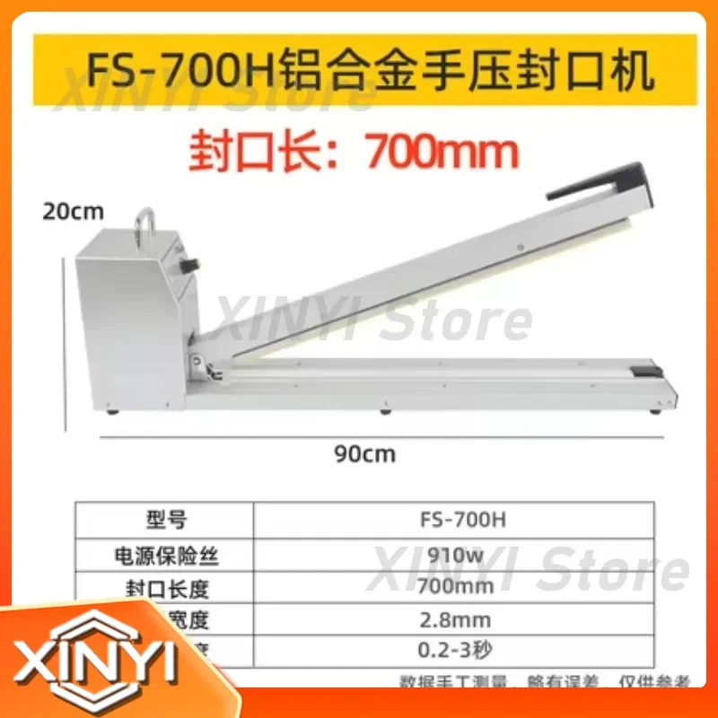 for 100CM PVC PUF PP Hot Film Sealing Machine Household Snack Plastic Bag Desktop Aluminum Foil Tea Sealing Machine