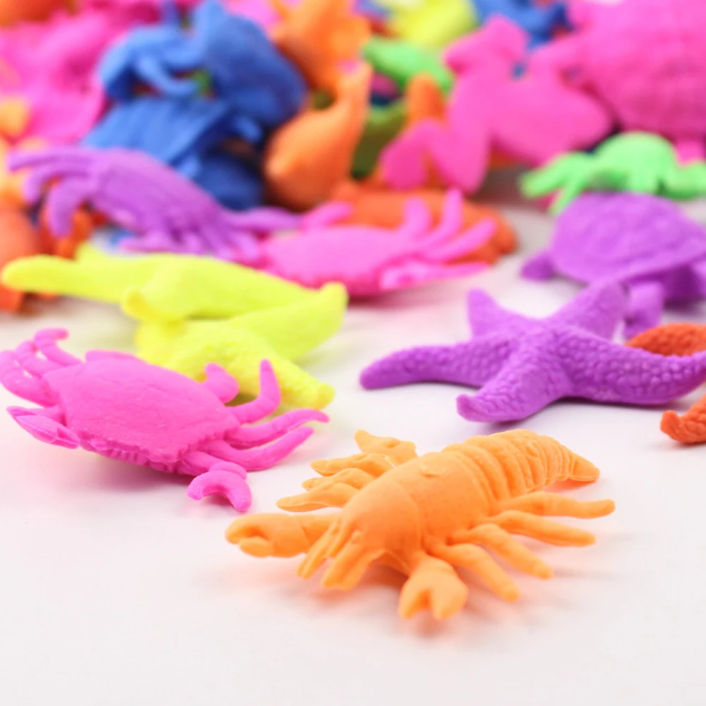 Colorful Funny  Magic  Bulk Swell Mixed Marine Animal Growing In Water Sea Creature Water Grow Up Expansion
