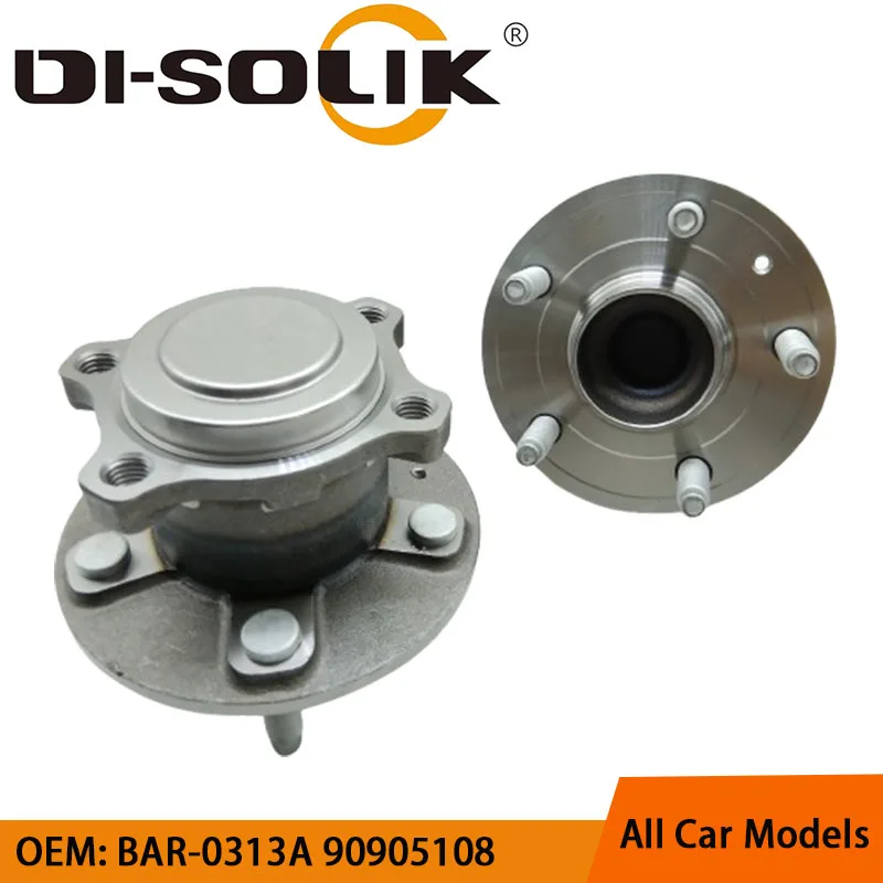 

DI-SOLIK Auto Car Parts Rear Wheel Hub Bearing Assembly BAR-0313A 90905108 for Buick Excelle 2015 / Chevrolet Cruze