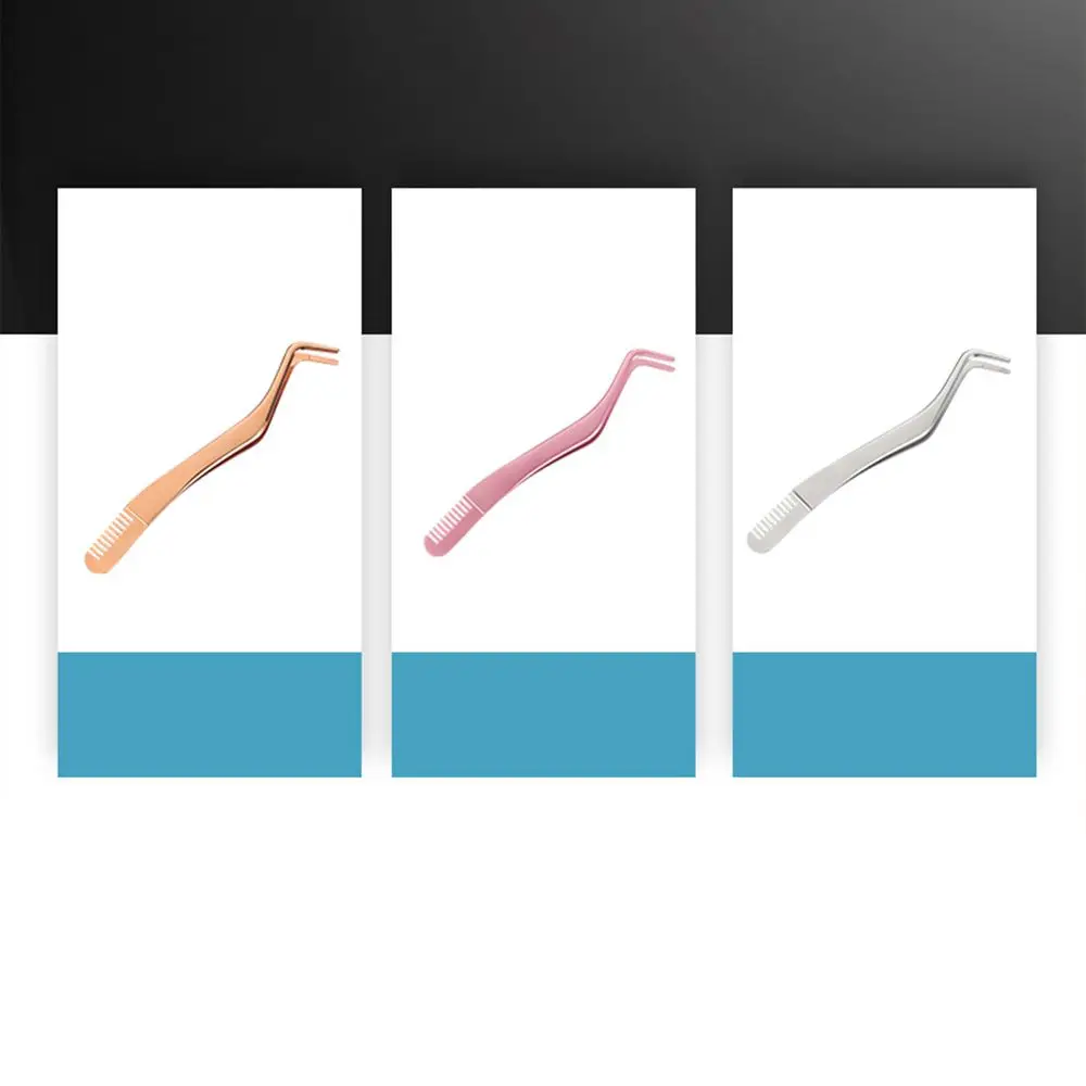 Enxertia extensão de cílios usando cílios postiços pinças de cílios com pente sobrancelha pitada pinças de sobrancelha cílios nipper