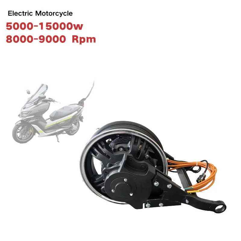 72v Dc Fat Tire 5kw 8kw 5000w 15000w Ev Hub Motor Kits for Scooter Motorcycle Electric Motor Conversion Kits