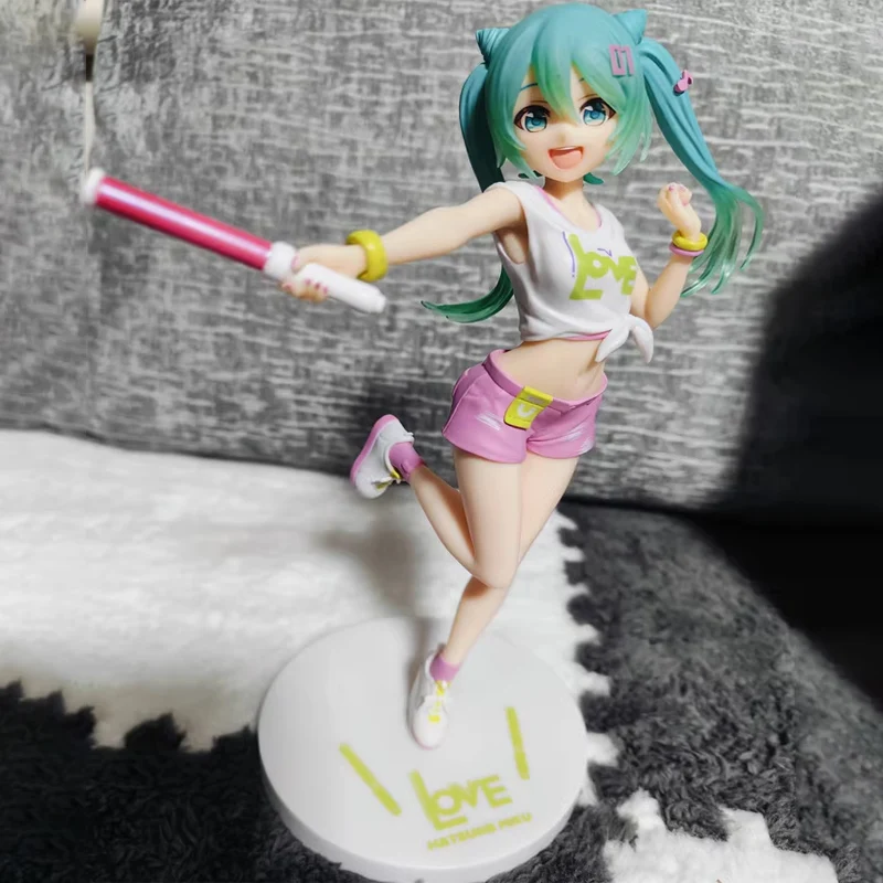 سيجا حقيقية أنيمي الشكل لومينستا لايف المرحلة هاتسون ميكو ألعاب شخصيات الحركة الحفل دعم نموذج الحلي #1