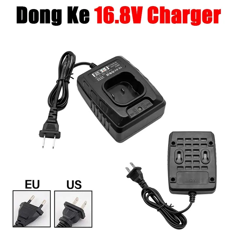Lithium Battery Charger DongKe 16.8V Square Base Dedicated Electric Charger for 18V Lithium Battery Electric Tool Base Charging
