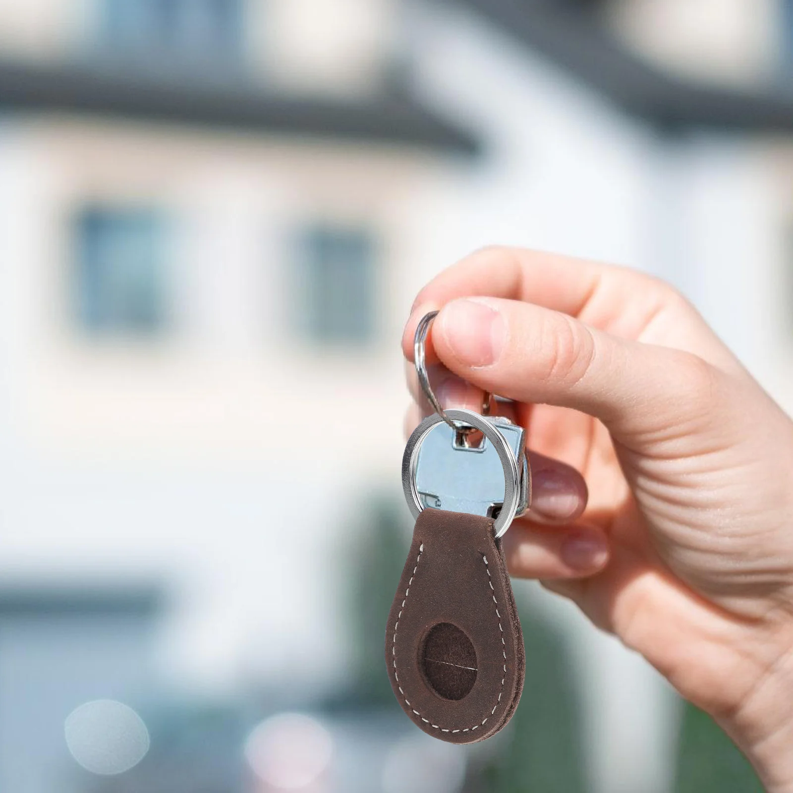 Snap Open Display Case para Moedas Comemorativas, Chaveiro titular do quarto, A Chip Fob