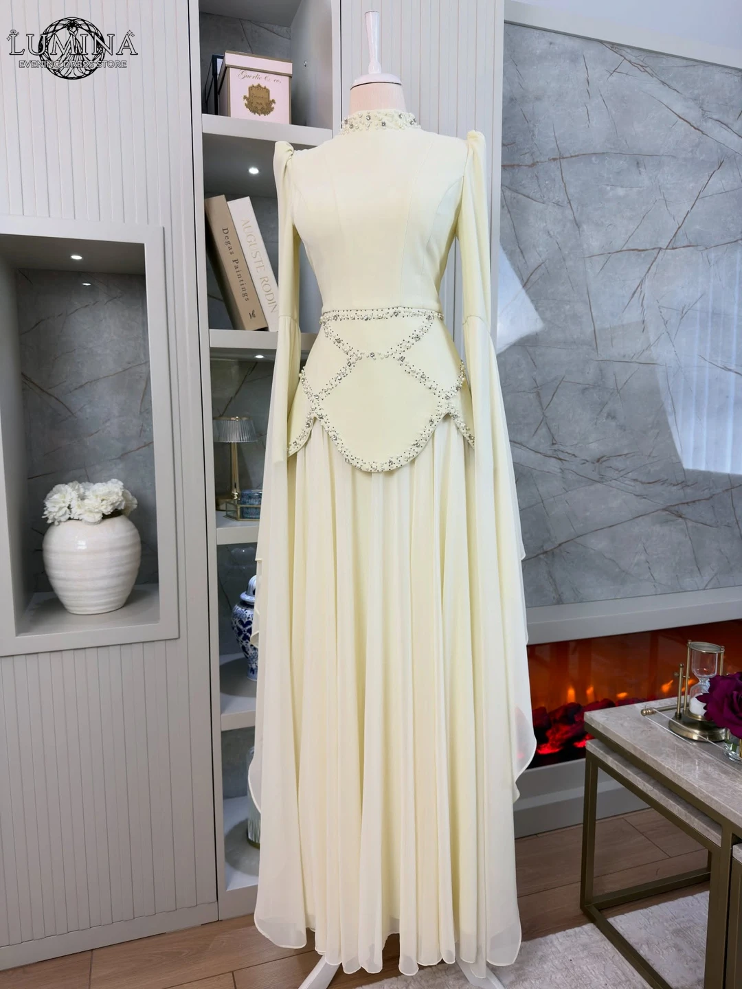 Lumina One Shoulder Evening Dresses Wedding Party Dress Fishtail Skirt Ball Gowns Custom Made Chiffon Women's Prom Dress 2026