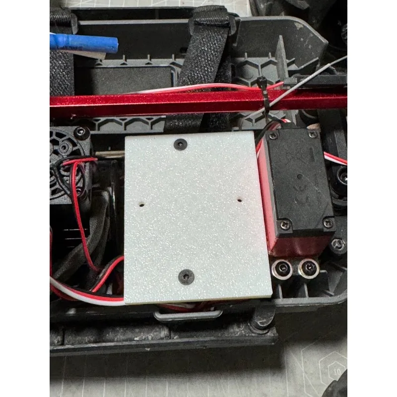 For MJX10208 1/10 RC Monster Truck 3D Printed ESC Mount DIY Upgrade Essential V1/V2 Compatible Original Hole Secure Installation