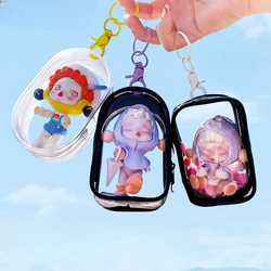 Transparent PVC Blind Box Doll Storage Box Thicken Keychain Dustproof Bag Mystery Box Doll Storage Pouch Manager Doll Organizer