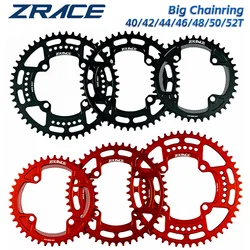ZRACE Chainrings Chainwheels 40T/42T/44T/46T/48T/50T/52T BCD104,Narrow Width tooth AL7075 CNC, MTB/Road/Foldingbike/gravel-bikes