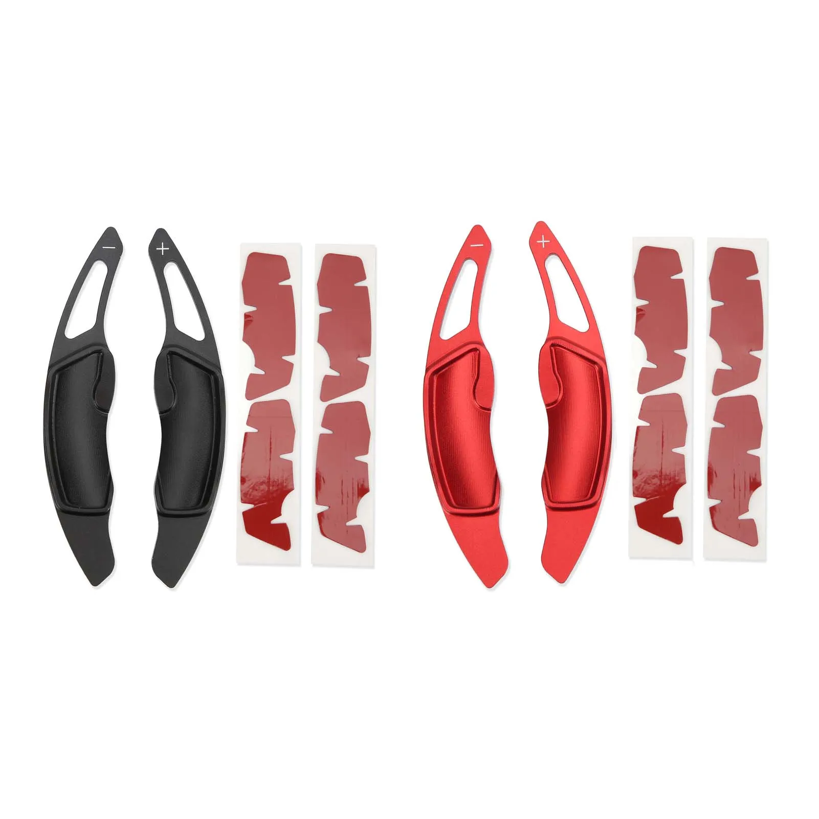Paddle Shifter Extension Aluminum Alloy Shift Paddle Blade Oxidation Resistant 1 Pair Simple Installation for Car