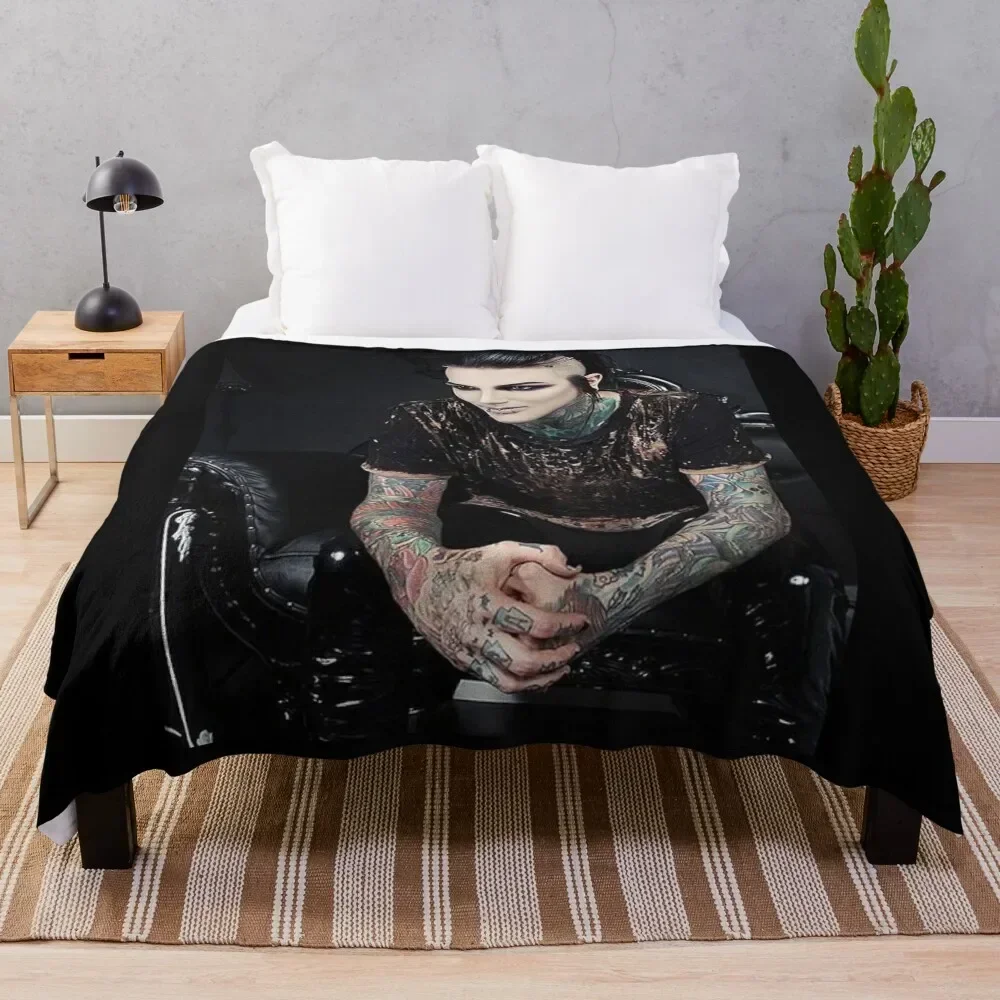 chris motionless cerulli chris motionless cerulli chris motionless cerulli 7 Throw Blanket funny gift manga Blankets