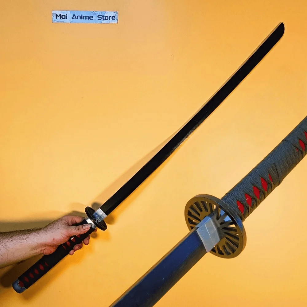 40inch Katana Original Samurai Sabre Wooden Damascus Real Japanese Katana Anime Cosplay Prop Ninja Knife Sword Unsharp Toy Gift