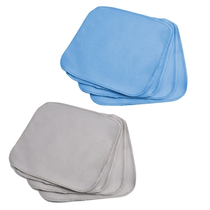 Soft Cloth for Jewelry Care and Maintenance Sparkling and Shining Keeper Soft Polishing Cloth Silver Color Dropship