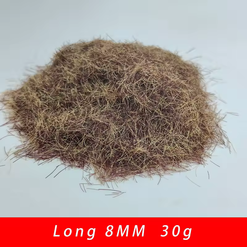 3-8mm Static Grass Powder DIY Lawn Flocking Materials Railway Train Landscape Accessory Model Kits 30g/bag - Image 28