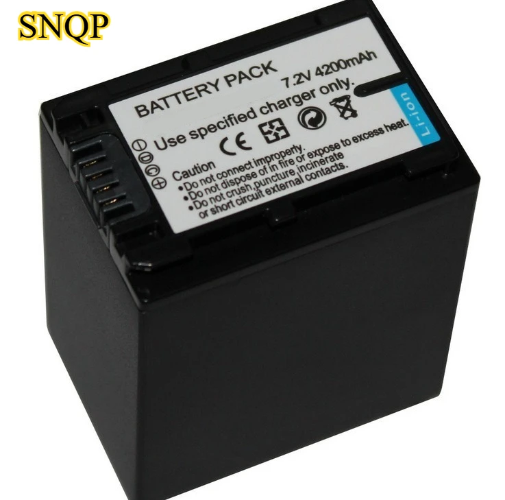 4200mAh digital camera battery suitable for Sony NP-FV100 camera charging lithium battery FV70 FV50 camera battery